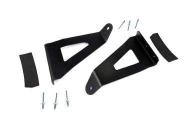 Fat Bob's Garage, Rough Country part #70518, Ford F150 Upper Windshield 54" Curved Light Bar Mounts MAIN