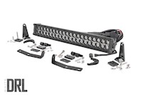 Rough Country For Nissan 20in LED Bumper Kit|Black w/White DRL 16-20 Titan XD MAIN