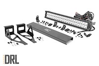 Rough Country for Ford 20in LED Bumper Kit|Chrome Series w/Amb RL 05-07 F-250/35 MAIN