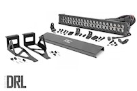 Rough Country for Ford 20in LED Bumper Kit Black Series w/ DRL 05-07 F-250/350 MAIN
