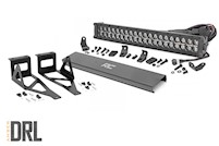 Rough Country for Ford 20in LED Bumper Kit|Black Series w/Amb RL 05-07 F-250/350 MAIN