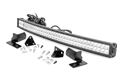 Rough Country for Ford 40" Curved LED Light Bar Kit|CM Ser 11-16 F-250 Sup uty LARGE