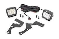 Rough Country For Toyota 3"WA LED Lwr Windshield Kit 10-20 4-Runner 3"Osram MAIN