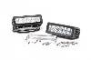 Fat Bob's Garage, Rough Country part #70806, 6" Adjustable Base Mount Cree LED Light Bar (Pair) THUMBNAIL