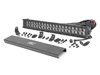 Rough Country 20" Cree LED Light Bar - Dual Row Black Series w/ Cool White DRL SWATCH