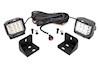 Rough Country Can-Am Defender R Facing 3" Chrome Series LED Kit 16-22 Defender THUMBNAIL