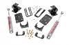 Fat Bob's Garage, Rough Country part #723.20, Chevrolet/GMC Silverado/Sierra 1500 2"/4" Lowering Kit 2WD 2014 THUMBNAIL