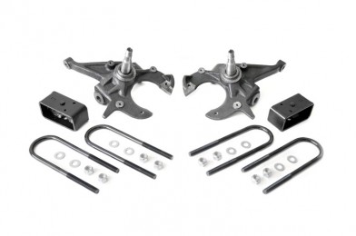 Fat Bob's Garage, Rough Country part #724, Chevrolet/GMC S10/S15 Pickup/Blazer/Jimmy 2"/2.5" Lowering Kit 2WD 1982-2003 MAIN