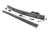 Rough Country 50" Curved Cree LED Light Bar Dual Row|Black Series w/White DRL THUMBNAIL