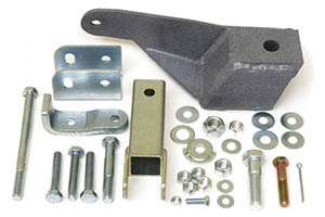 Fat Bob's Garage, BDS Part #124303, Jeep Wrangler TJ Rear Track Bar Bracket Kit MAIN
