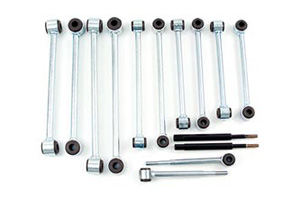 Fat Bob's Garage, BDS Part #124409, Jeep Grand Cherokee WJ Rear Sway Bar Links -Solid MAIN