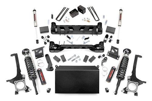 Rough Country 6" for Toyota Lift Vertex Coilovers V2 Shocks 16-20 Tundra 4WD/2WD LARGE