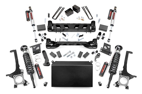 Rough Country 6in Suspension Lift Kit w/Vertex Shocks fits Toyota 07-15 Tundra LARGE
