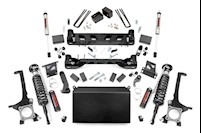 Rough Country 6" Suspension Lift Kit for Toyota Tundra 07-15 w/Vertex Coilovers MAIN