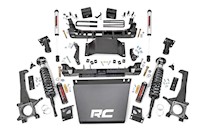 Rough Country 6" For Toyota Suspension Lift Kit Vertex Coilovers&V2 Shock 4/2WD MAIN