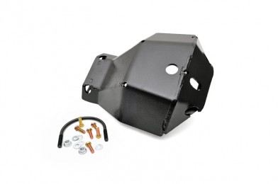 Fat Bob's Garage, Rough Country part #797, Jeep Wrangler Dana 30 Front Diff Skid Plate 2007-2015 MAIN