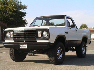 Fat Bob's Garage, Rough Country Part #315, Plymouth TrailDuster 4" Suspension Lift Kit 4WD 1974 MAIN