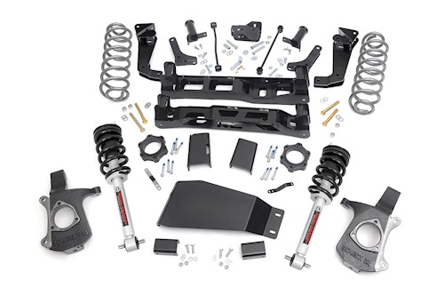 Rough Country 7in GM Suspension Lift Kit w/N3 Struts 07-13 Sub./Yukon XL 28701 LARGE