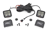 Rough Country LED Light Ditch Mount 2" Pair Spot Pattern for Ford Bronco 21-23 MAIN