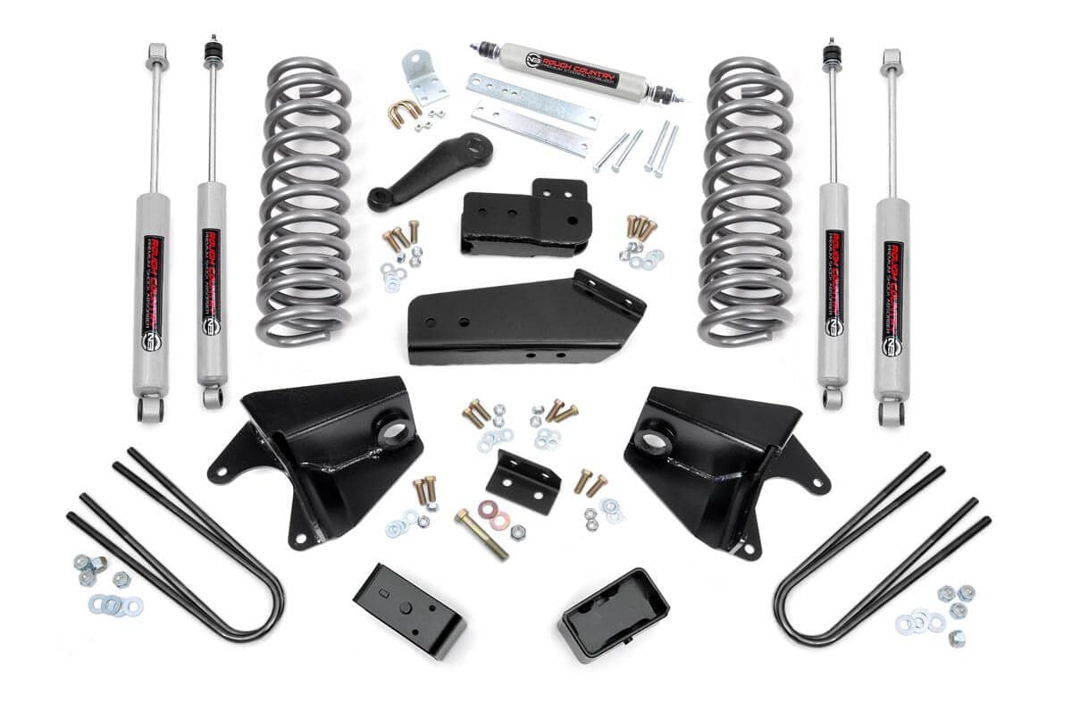 Fat Bob's Garage, Rough Country Part #465B.20, Ford F-150/Bronco 4" Suspension Lift Kit 4WD 1980-1996 THUMBNAIL