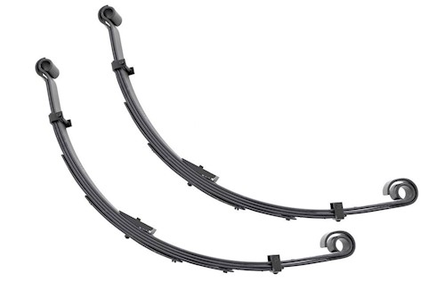 Rough Country Rear Leaf Springs 6" Lift Pair For Jeep Wrangler YJ 4WD 1987-1995 LARGE