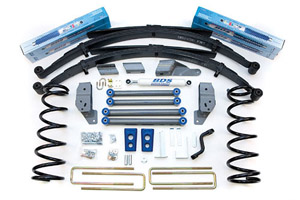 Fat Bob's Garage, BDS Part #245H, Dodge Ram 1500 5" Front 4.5" Rear Suspension System 1994-1999 MAIN
