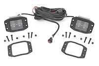 Rough Country Spectrum Series LED Light 2 Inch Flush Mount Pods 80803 MAIN