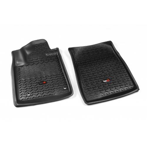 Fat Bob's Garage, Rugged Ridge, Part #82904.21, F Blk Floor Liner Pr 12-16 Toyota Tundra Regular/Double/Crew Cabs MAIN