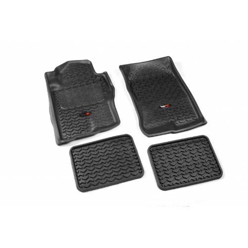 Fat Bob's Garage, Rugged Ridge, Part #82987.80, All Terrain Floor Liner Kit 05-12 Nissan Xterras/Pathfinders MAIN