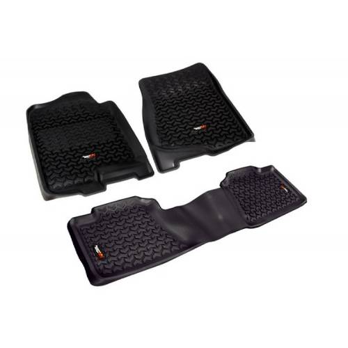 Fat Bob's Garage, Rugged Ridge, Part #82989.01, All Terrain Floor Liner Kit 07-14 GM Pickup/Suv MAIN