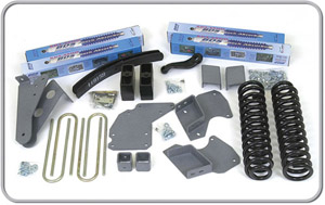 Fat Bob's Garage, BDS Part #533H, Mazde Pickup 4" Front 3.5" Rear Suspension System 4WD 1994-1997 MAIN