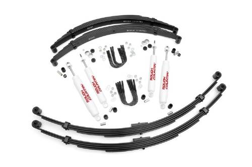 Fat Bob's Garage, Rough Country Part #835.2, International Scout II 2.5" Suspension Kit 4WD 1971-1981 MAIN