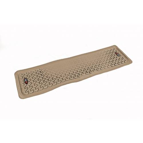 Fat Bob's Garage, Rugged Ridge, Part #83952.13, Rear Tan All Terrain Floor Liner For 1999-2016 Ford F250/F350 MAIN