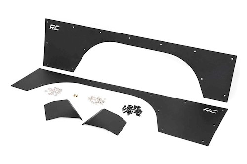 Rough Country Front Upper and Lower Quarter Panel Armor for 84-96 Cherokee XJ LARGE