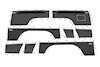 Rough Country F & R Upper and Lower Quarter Panel Armor for 84-96 Cherokee XJ THUMBNAIL