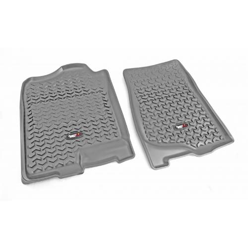 Fat Bob's Garage, Rugged Ridge, Part #84901.01, F Gray Floor Liner Pr 07-12 Silverado/Sierra/Tahoe/Avalanche MAIN