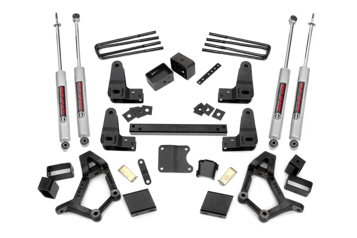 Toyota Standard Cab Pickup 4-5" Suspension Lift Kit 4WD 1989-1995 THUMBNAIL