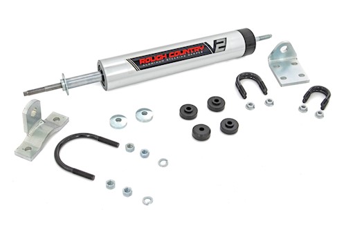 Rough Country V2 Steering Stabilizer for Jeep CJ 7 4WD 1976-1986 8734570 LARGE
