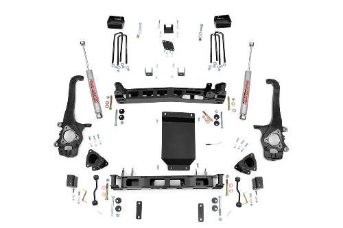 Fat Bob's Garage, Rough Country part #874.20, Nissan Titan 4" Suspension Lift Kit 2WD/4WD 2004-2015 MAIN