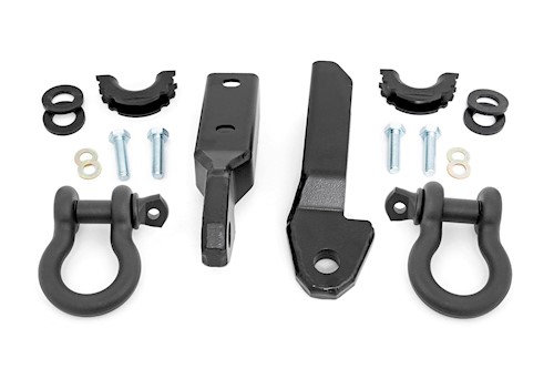 Rough Country GM Tow Hook ShackleConversion Kit D-Ring 88-98 C1500 K1500 RS164 LARGE