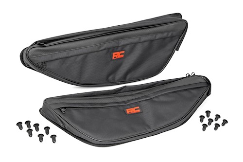 Rough Country Front Door Storage Bags for Honda Talon 4WD (2019-2021) 92052 LARGE