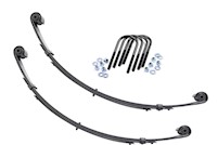 Rough Country Front Leaf Spring Military Wrap 4" Lift For Jeep Wrangler YJ 87-95 MAIN