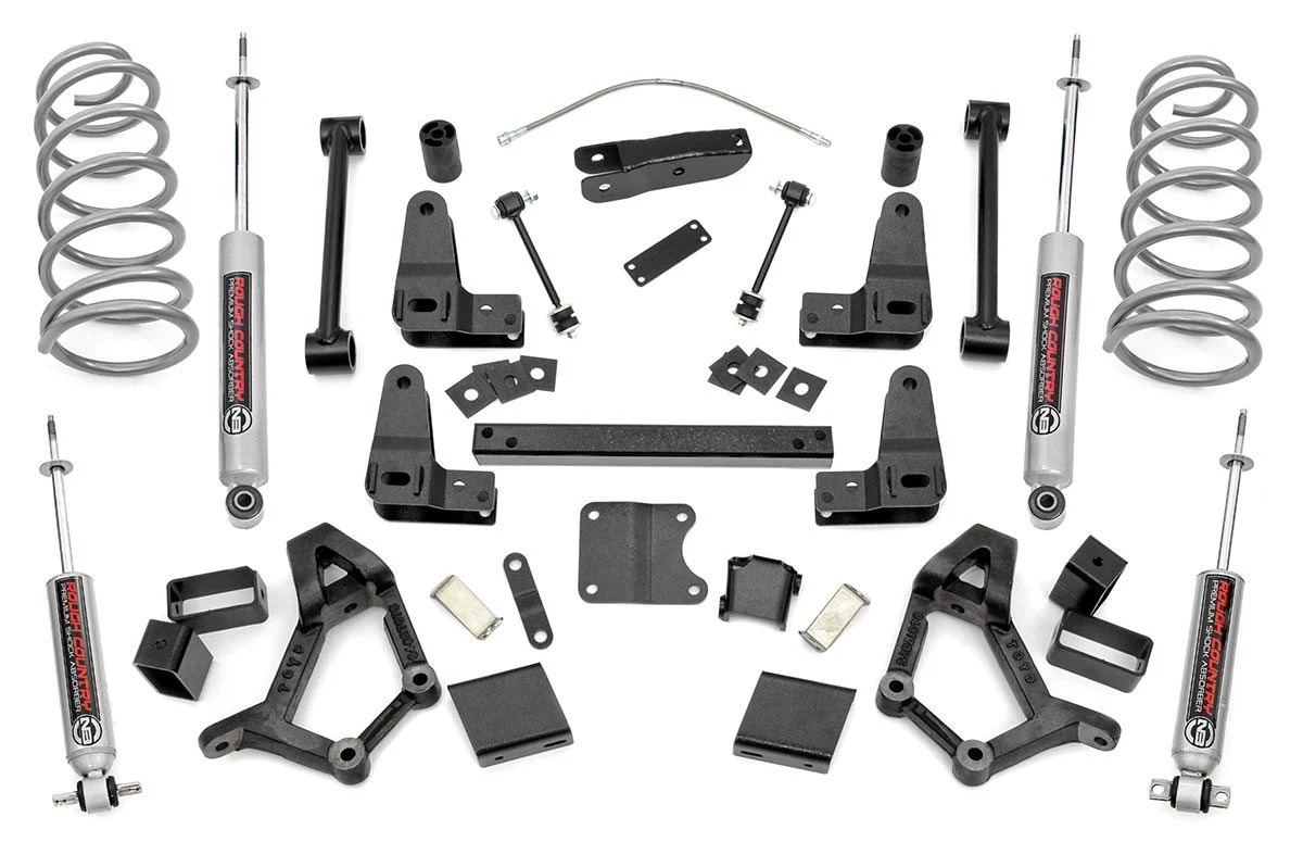 Fat Bob's Garage, Rough Country Part #736S, Toyota 4-Runner 4-5" Suspension Lift Kit 1990-1995 4WD MAIN