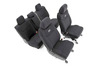 Rough Country For Toyota Neoprene Front/Rear Seat Covers 14-21 Tundra | Crew Cab MAIN