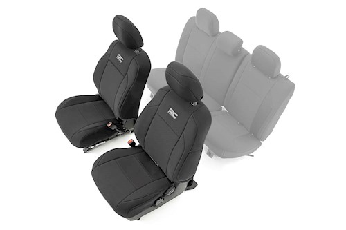 Rough Country For Toyota Neoprene Front Seat Covers (16-20 Tacoma) 91030 LARGE