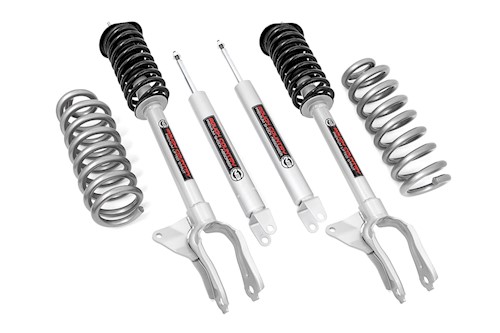 Rough Country for Jeep 2.5in Coil Spring Lift Kit 16-20 Grand Cherokee WK2 91430 LARGE