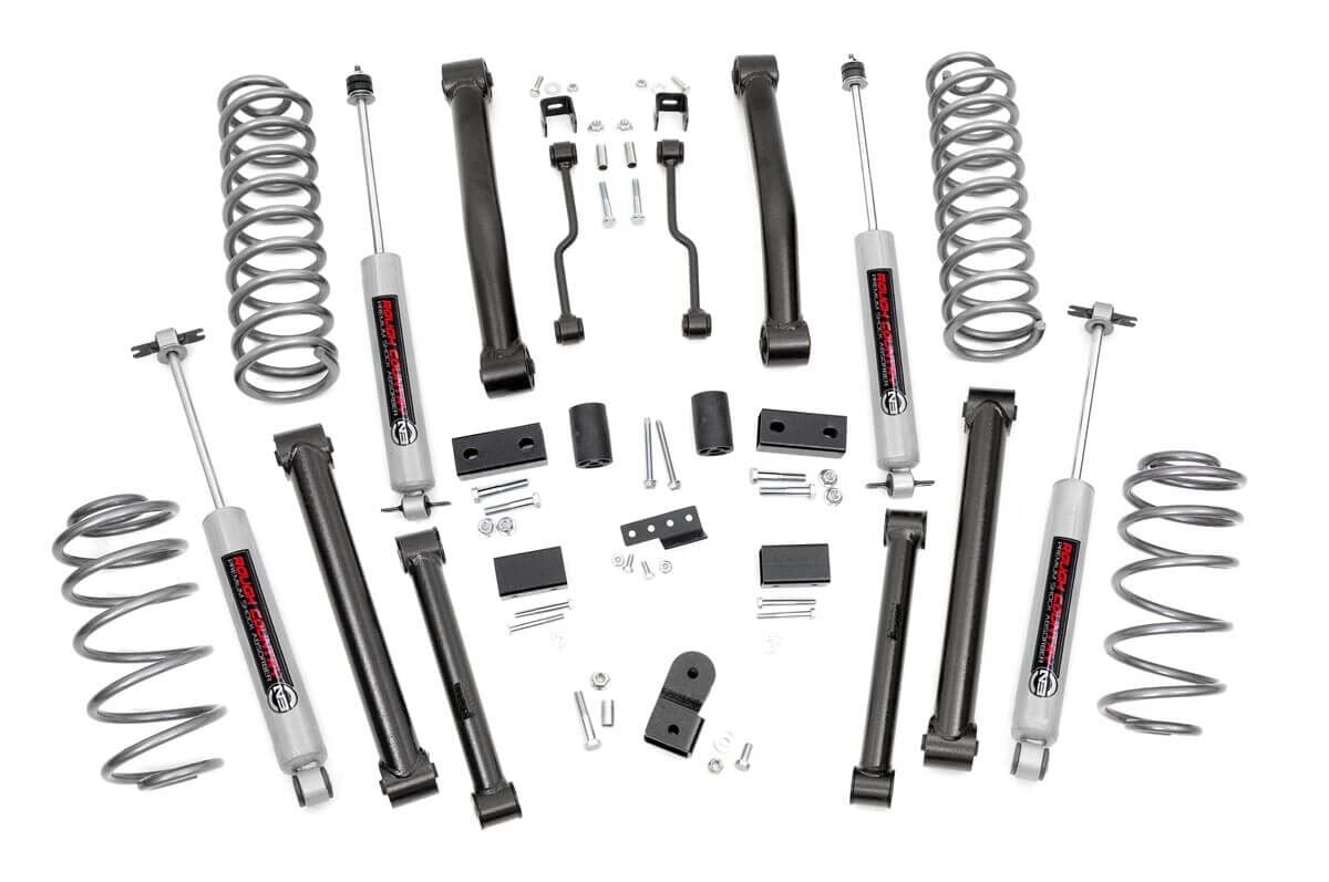 Fat Bob's Garage, Rough Country Part #900.2, Jeep ZJ Grand Cherokee 4" Series II Suspension Lift 1993-1998 MAIN