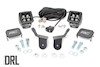 Rough Country Dual LED Cube Kit|2in Black Series w/White DRL for 16-20 Pioneer THUMBNAIL
