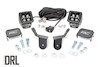 Rough Country Dual LED Cube Kit|2in Black Series w/Amber DRL for 16-20 Pioneer THUMBNAIL