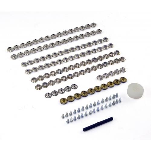 Fat Bob's Garage, OMIX-ADA Part #93002, Soft Top Replacement Snap Kit, Rugged Ridge MAIN